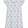 Women Lake | Lake Pima Maternity Nightgown In Fleur