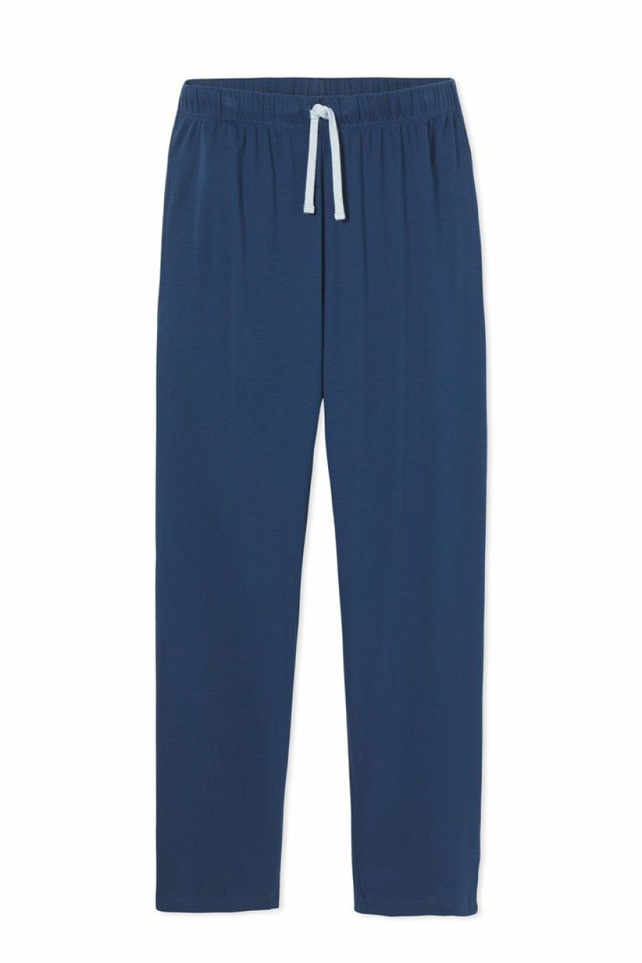 Men Lake | Lake Men'S Pima Pajama Pants In Navy