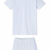 Women Lake | Lake Pima Weekend Shorts Set In French Blue