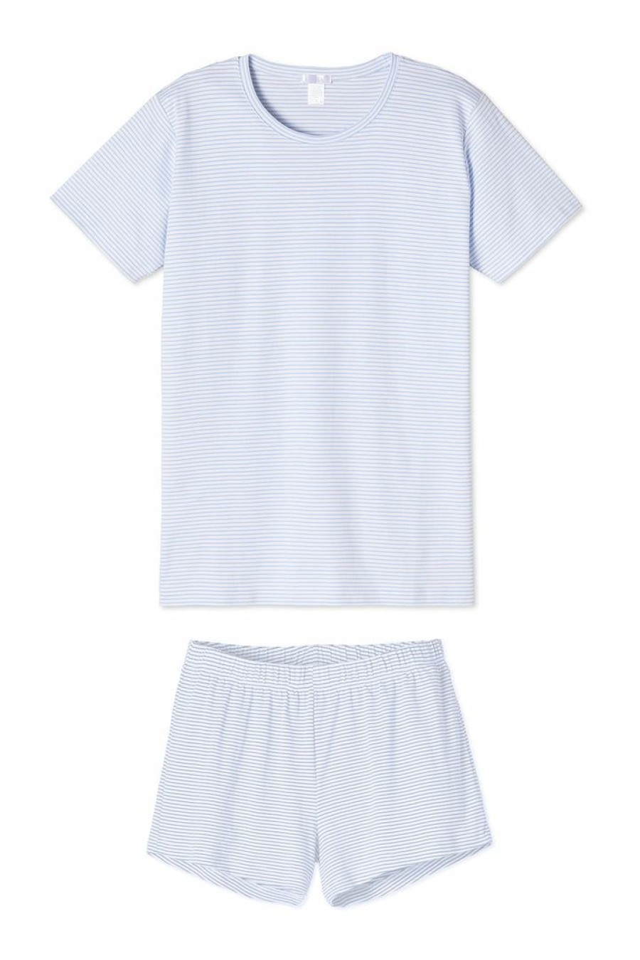 Women Lake | Lake Pima Weekend Shorts Set In French Blue