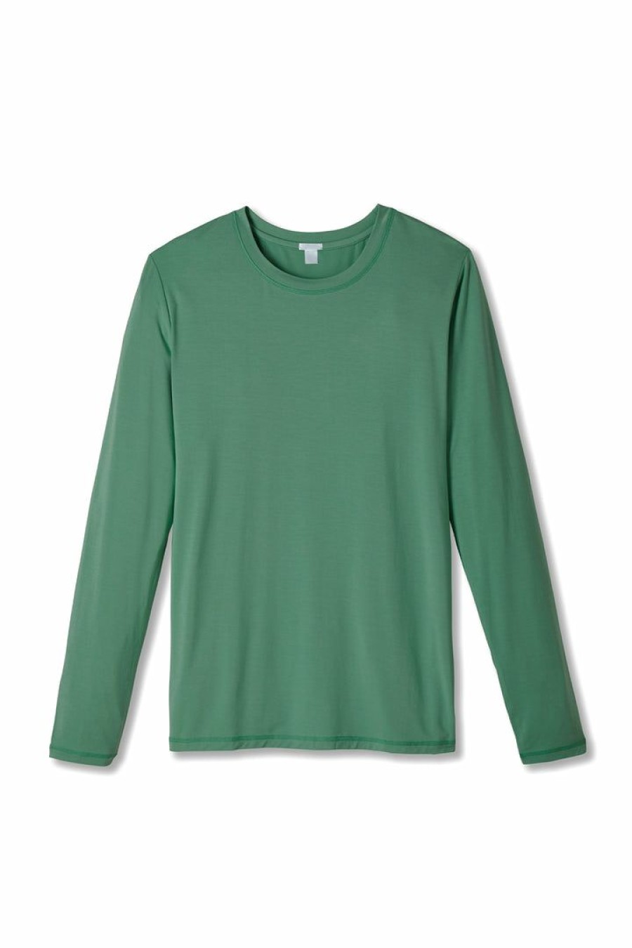 Gifts Lake | Lake Men'S Long Sleeve Pima Tee In Classic Green