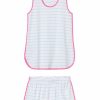 Women Lake | Lake Pima Tank-Short Set In Dulce