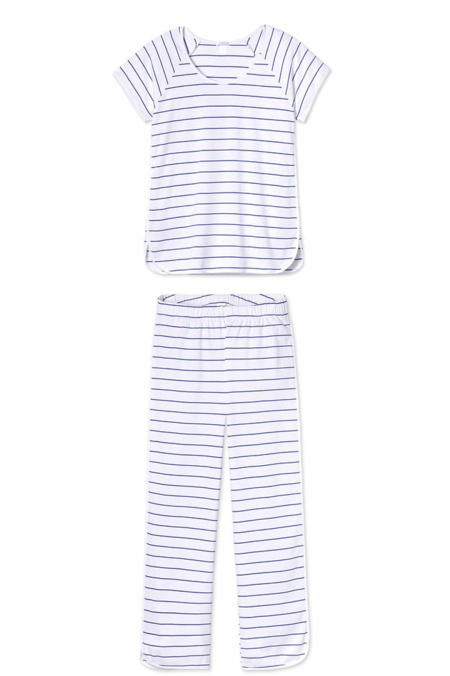 Women Lake | Lake Pima Short-Long Set In Cobalt