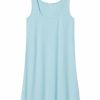 Women Lake | Lake Pointelle Tank Gown In Surf Women