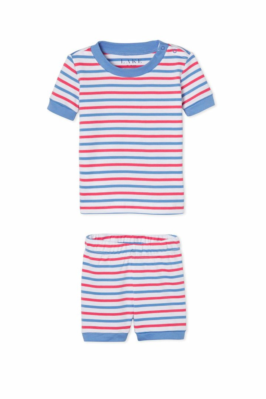 Women Lake | Lake Baby Shorts Set In Sail