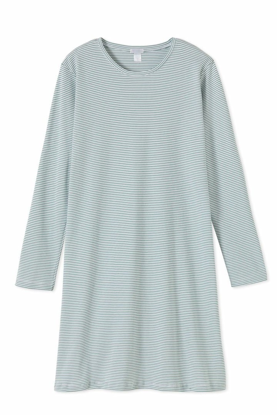 Women Lake | Lake Pima Long Sleeve Weekend Nightgown In Classic Green Women