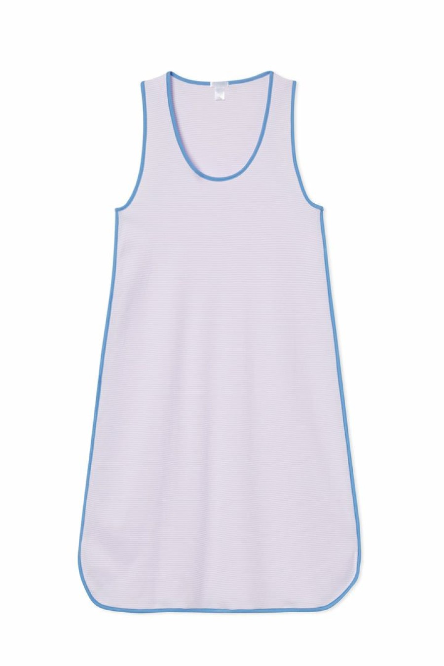 Women Lake | Lake Women Pima Tank Gown In Lavender Fields