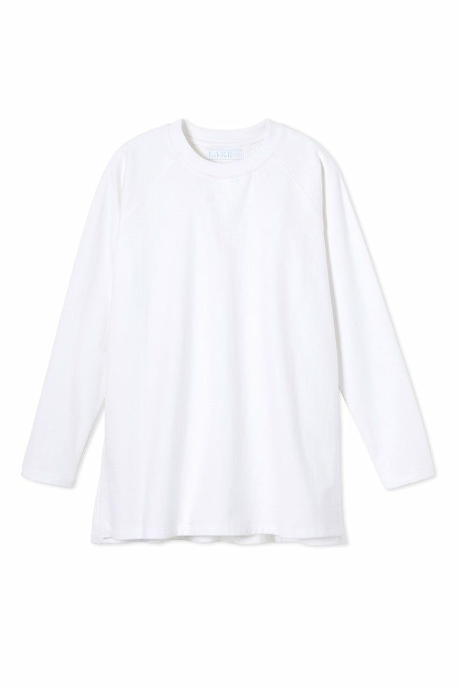 Women Lake | Lake Women Sweatshirt Tunic In White