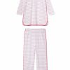 Women Lake | Lake Pima Maternity Long-Long Set In Rose