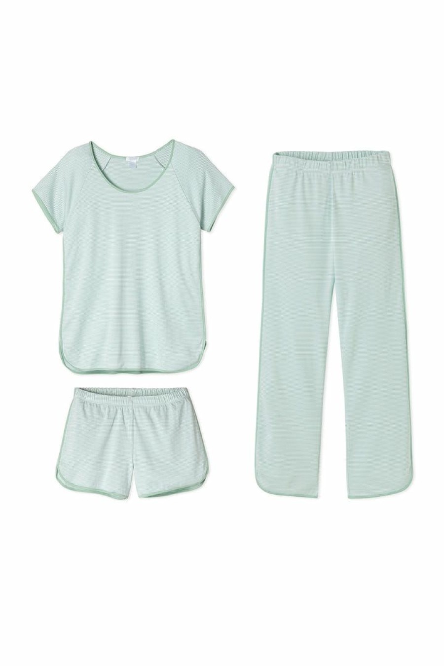 Women Lake | Lake Women Pima Bundle In Parisian Green