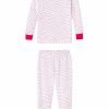 Kids Lake | Schumacher X Lake Kids Long-Long Set In Red