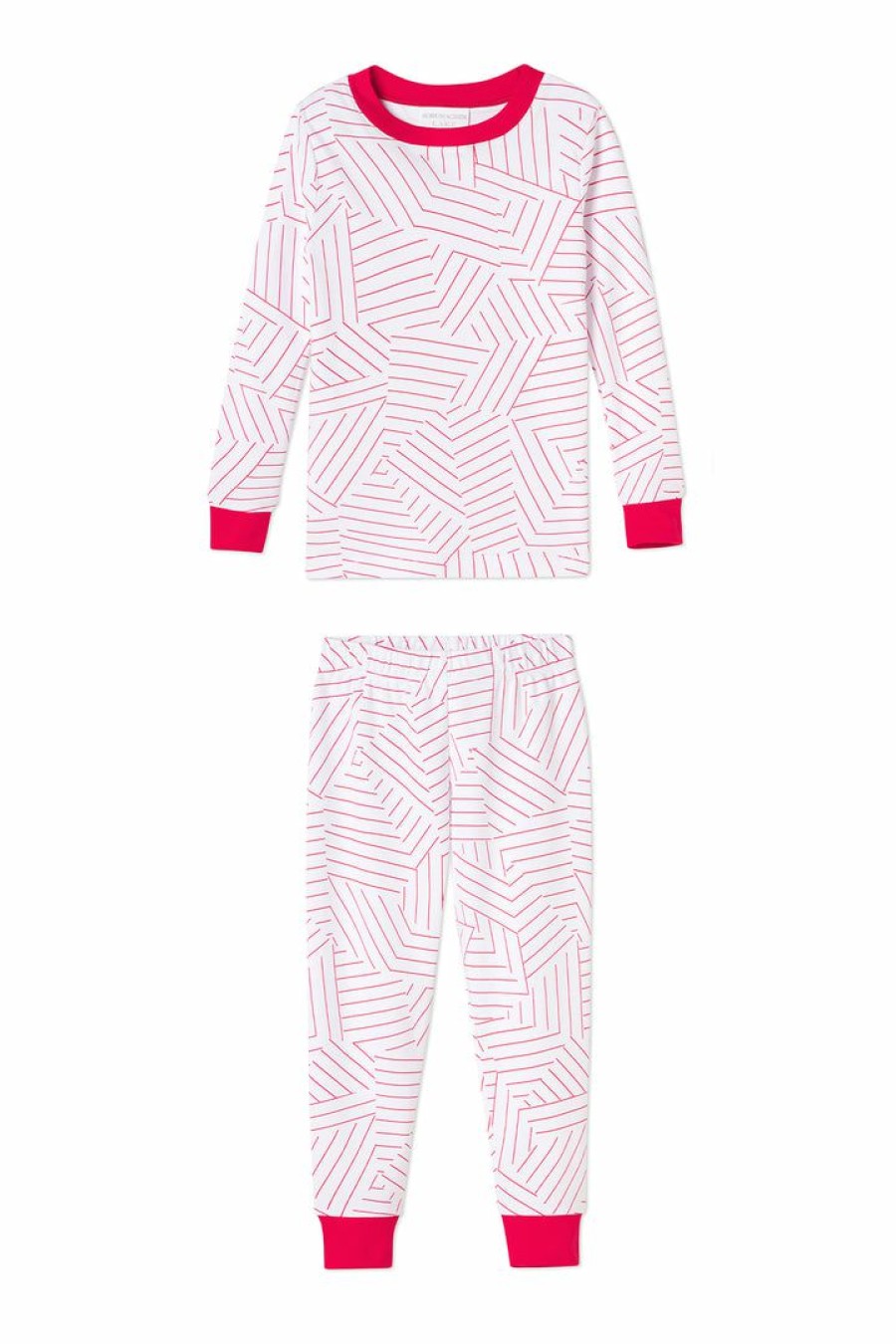 Kids Lake | Schumacher X Lake Kids Long-Long Set In Red