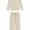 Women Lake | Lake Lounge Relax Pants Set In Birch