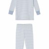 Kids Lake | Lake Baby Long-Long Set In French Blue Kids