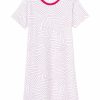 Women Lake | Schumacher X Lake Pima Weekend Nightgown In Red