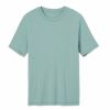 Men Lake | Lake Men'S Short Sleeve Bamboo Tee In Spruce