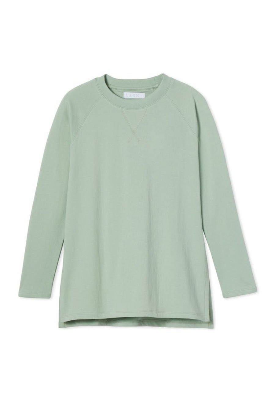 Women Lake | Lake Sweatshirt Tunic In Moss Women