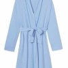 Women Lake | Lake Women Pima Robe In Cornflower