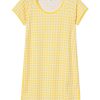 Women Lake | Lake Women Pima Nightgown In Daisy Gingham