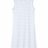 Women Lake | Lake Women Pima Weekend Tank Gown In Cerulean