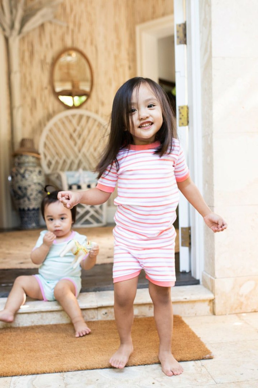 Gifts Lake | Lake Kids Shorts Set In Tiki