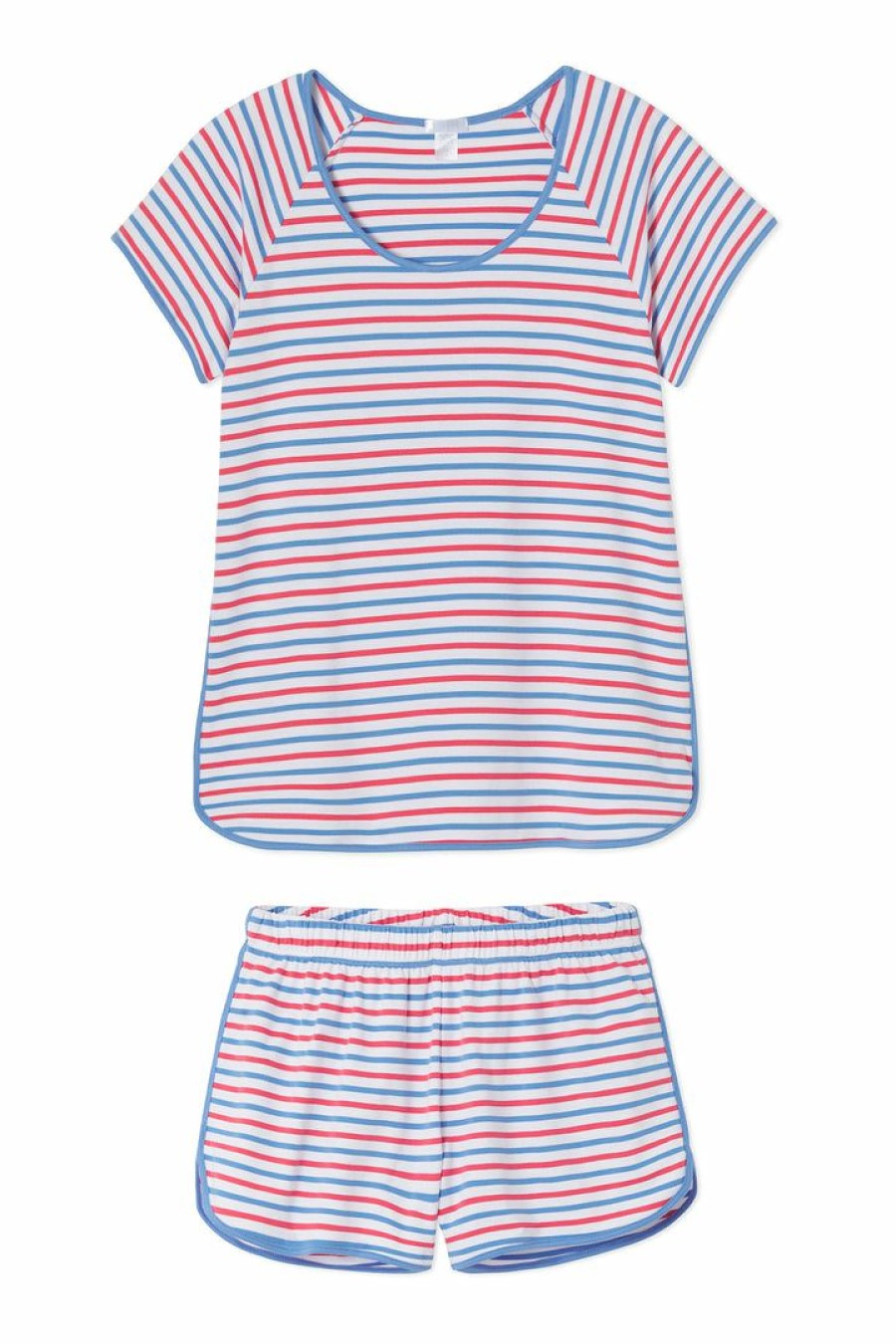 Women Lake | Lake Pima Shorts Set In Sail