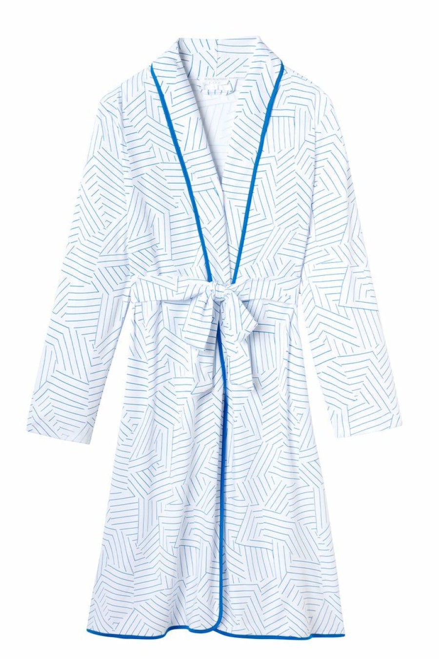 Women Lake | Women Schumacher X Lake Pima Robe In Cobalt