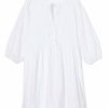 Women Lake | Lake Women Poplin Triple Tie Dress In White