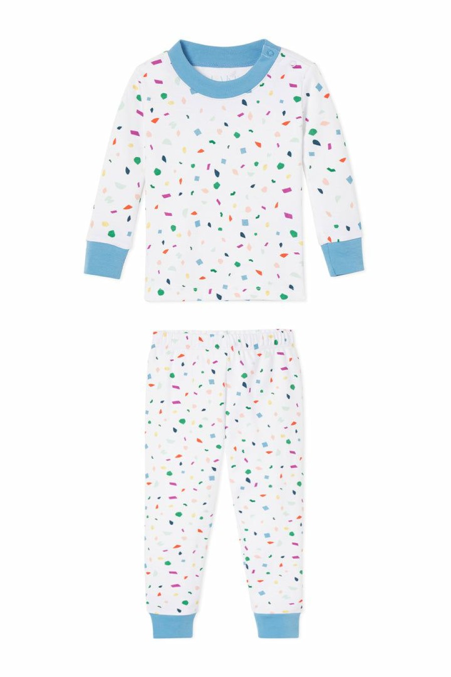 Kids Lake | Maisonette X Lake Baby Long-Long Set In Confetti Kids