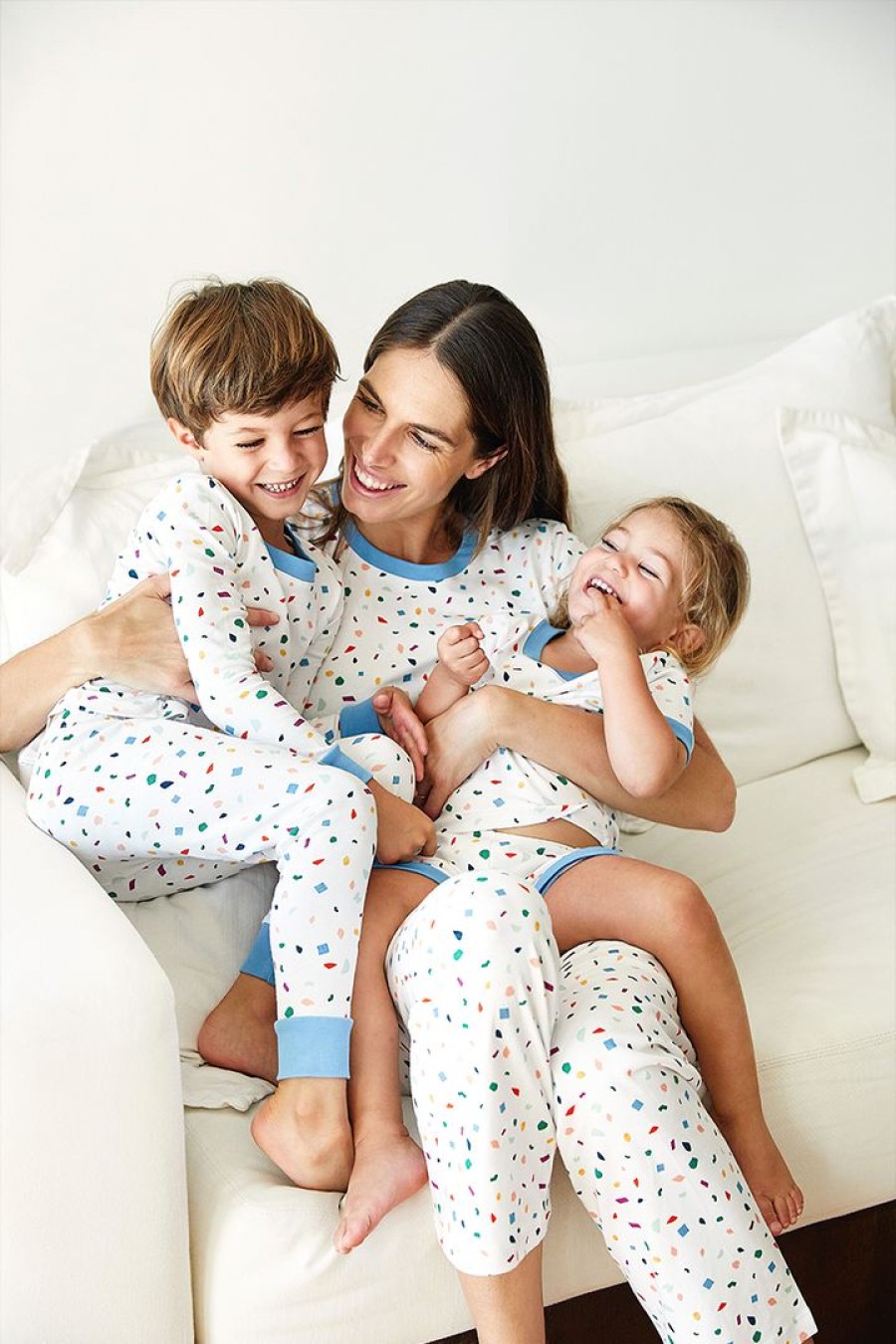 Kids Lake | Maisonette X Lake Baby Long-Long Set In Confetti Kids