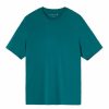 Men Lake | Lake Men'S Short Sleeve Bamboo Tee In Mallard