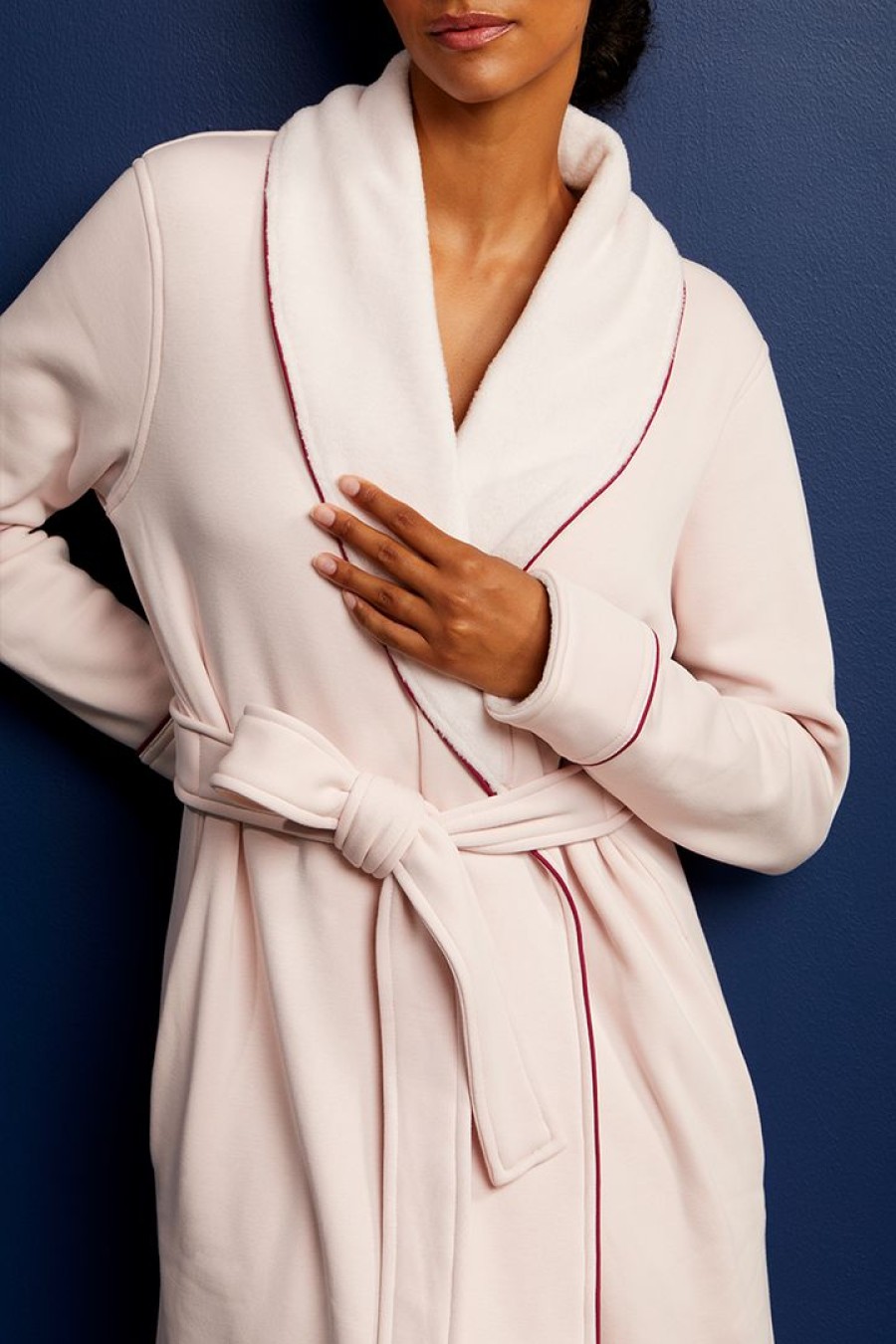 Women Lake | Lake Women Cozy Robe In Berry