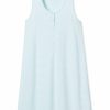 Women Lake | Lake Sleep Pima Maternity Tank Gown In Pool