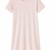 Women Lake | Lake Women Pima Weekend Nightgown In Cherry Blossom