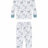 Kids Lake | Lake Kids Long-Long Set In Fleur