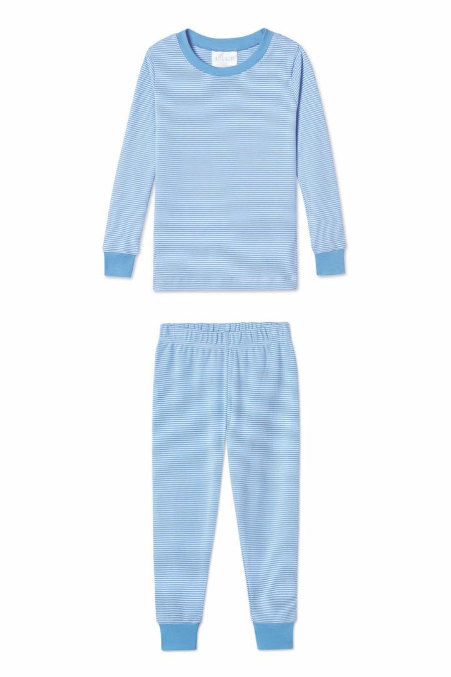 Gifts Lake | Lake Kids Long-Long Set In Cornflower