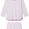 Women Lake | Lake Pima Long-Short Set In Rose Women