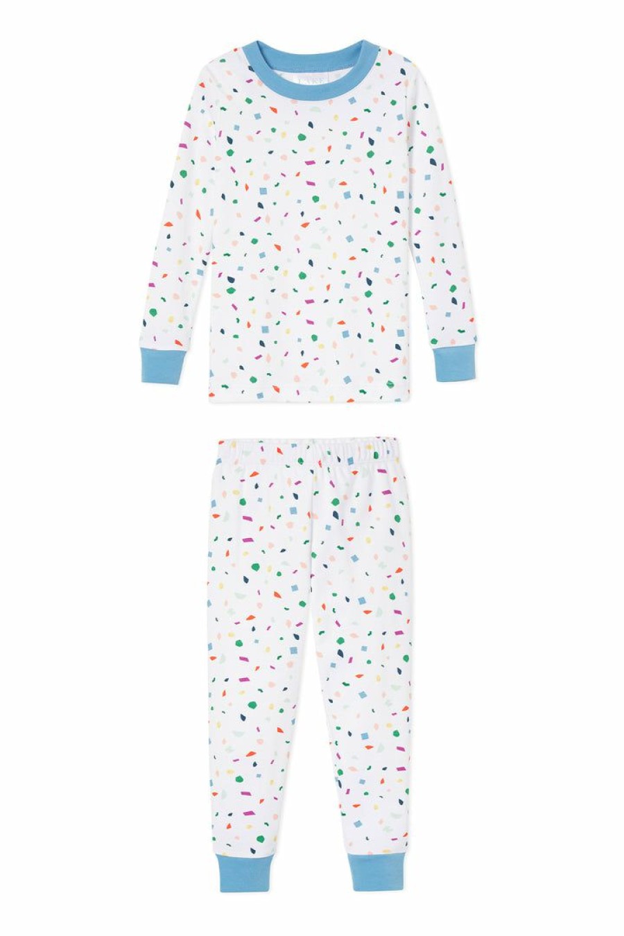 Kids Lake | Maisonette X Lake Kids Long-Long Set In Confetti