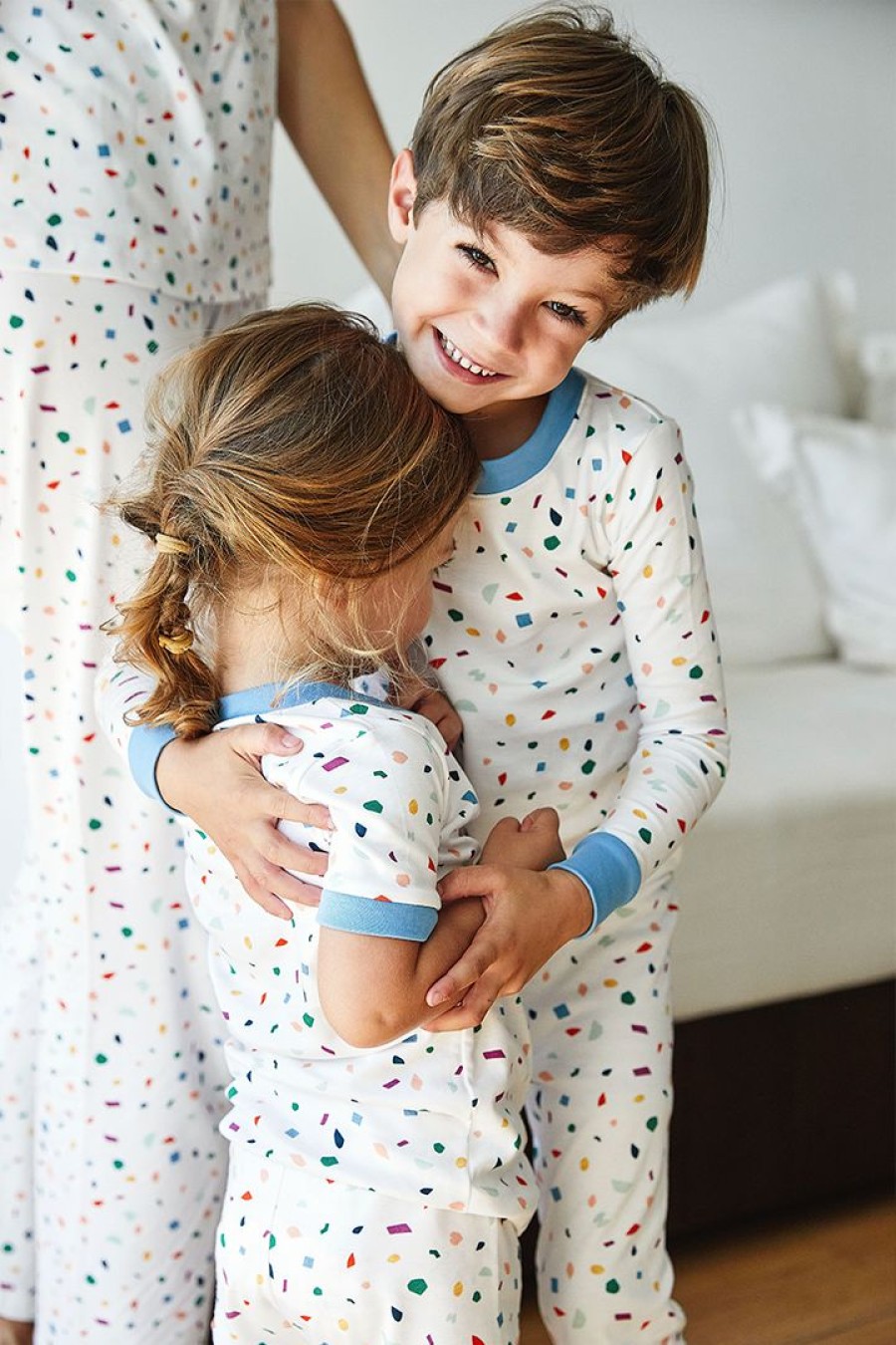 Kids Lake | Maisonette X Lake Kids Long-Long Set In Confetti