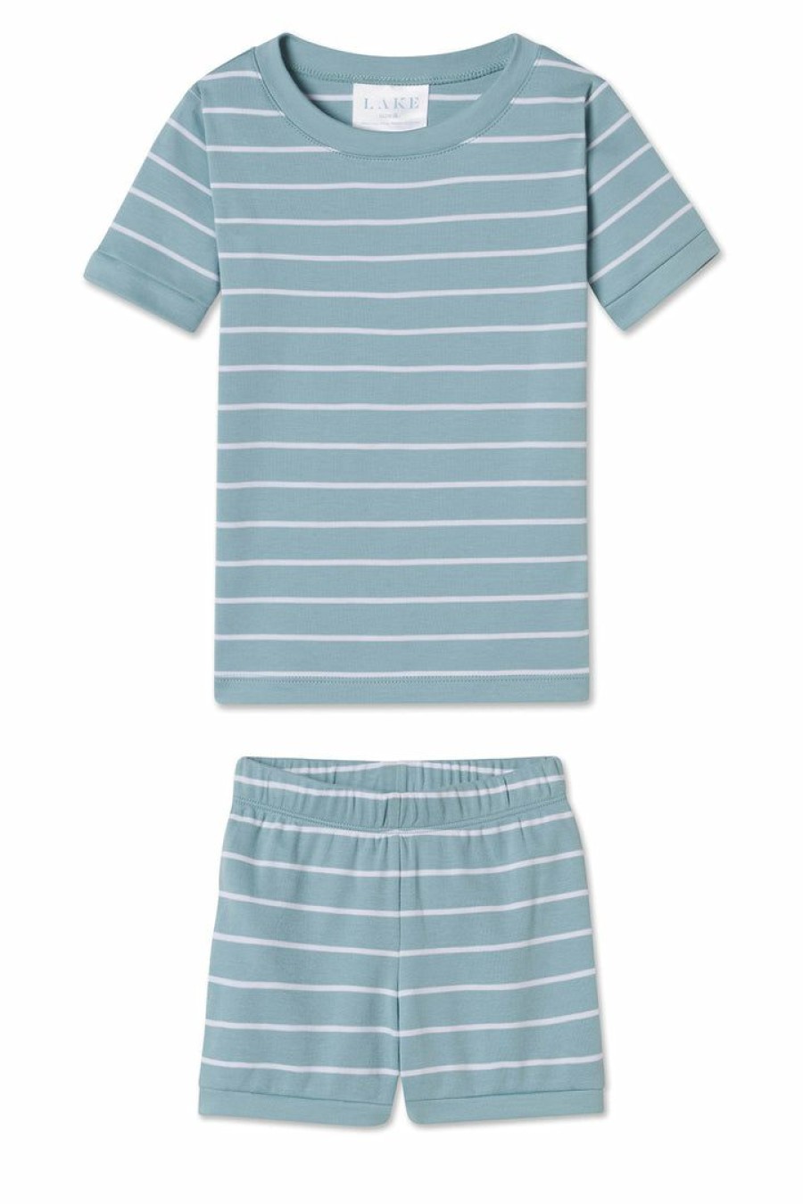 Kids Lake | Lake Kids Shorts Set In Chateau