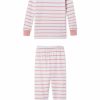 Kids Lake | Lake Organic Pima Kids Long-Long Set In Dusty Rose