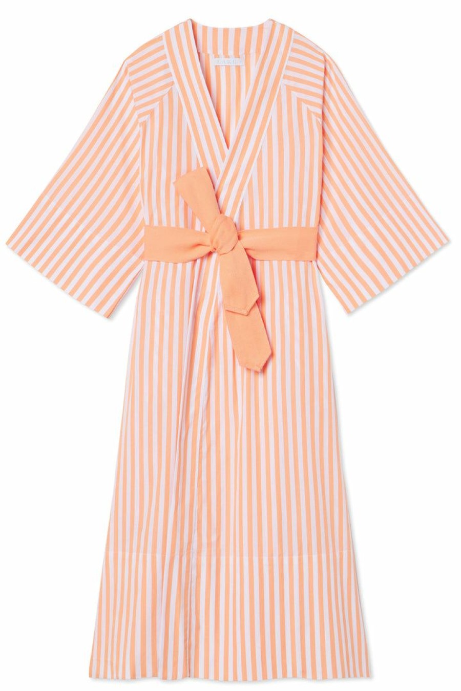 Women Lake | Lake Women Kimono Robe In Melon