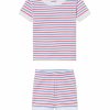 Women Lake | Lake Baby Shorts Set In Americana Stripe New Arrivals