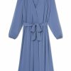 Women Lake | Lake Dreamknit Midi Robe In Aura Women