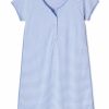 Women Lake | Lake Pima Maternity Nightgown In Hydrangea Sleep