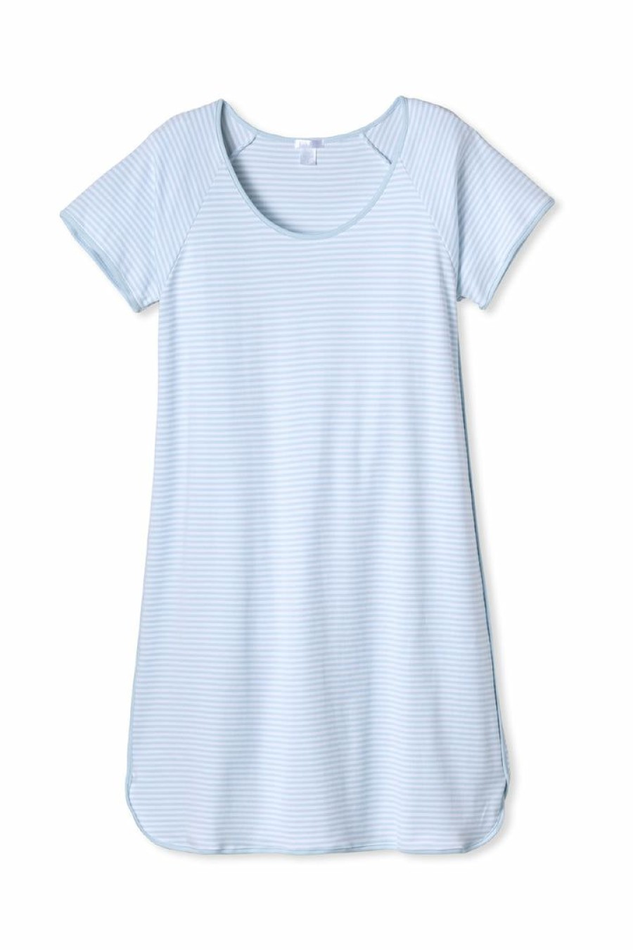 Women Lake | Lake Pima Nightgown In Porcelain Women