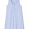 Women Lake | Lake Pima Maternity Tank Gown In Hydrangea