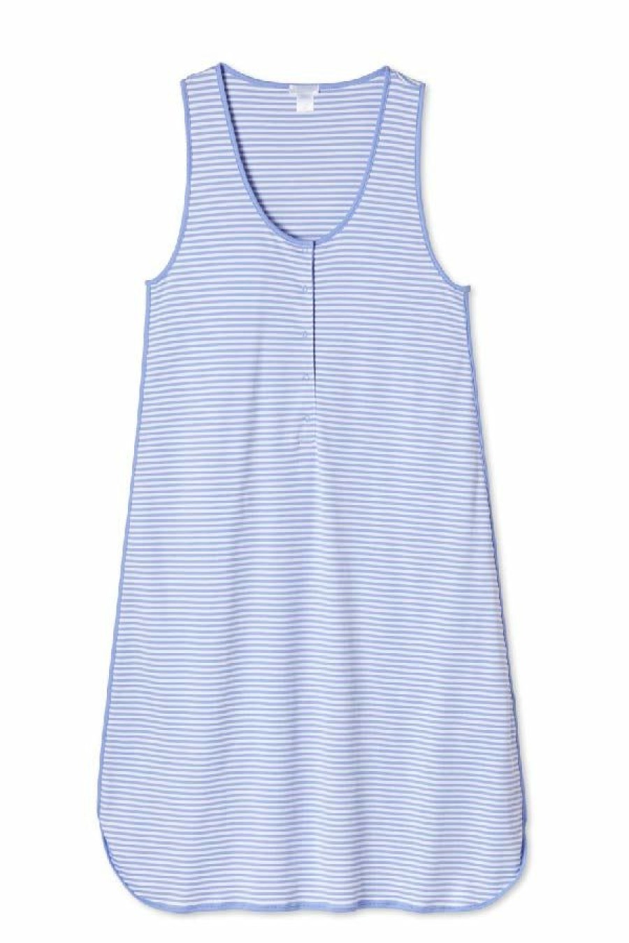 Women Lake | Lake Pima Maternity Tank Gown In Hydrangea